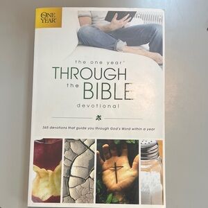 The One Year Through the Bible Devotional Book
